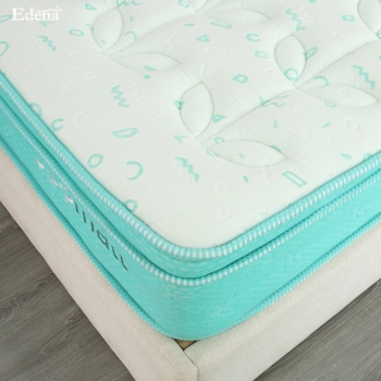 Nệm Lò Xo Túi Ecomatt Màu Xám