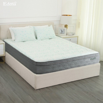 Nệm Lò Xo Túi Ecomatt Màu Xám