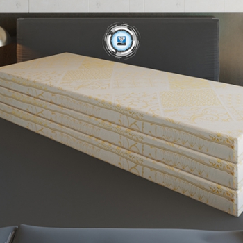 Nệm Gấp 3 Cao Su Bông Kim Cương