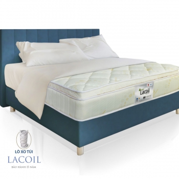 Nệm Lò Xo Túi Cao Su Lacoil Vạn Thành