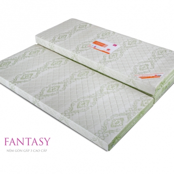 Nệm Gòn Ép Fantasy Gấp 3